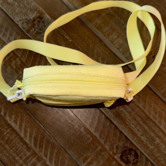 NWOT, Adidas crossbody phone/ utility pouch in neon yellow . - Picture 4 of 5